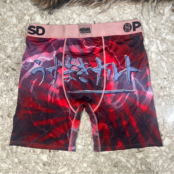 PSD x Naruto Shippuden Naruto Uzumak “Weapons” Boxer Brief Size XXL Red NEW - Picture 2 of 7